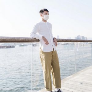 復古純色直筒長褲(會於WhatsApp確定顏色）
