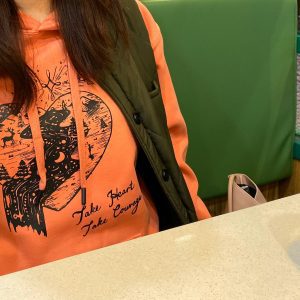 Courage Hoodie (Peace color)